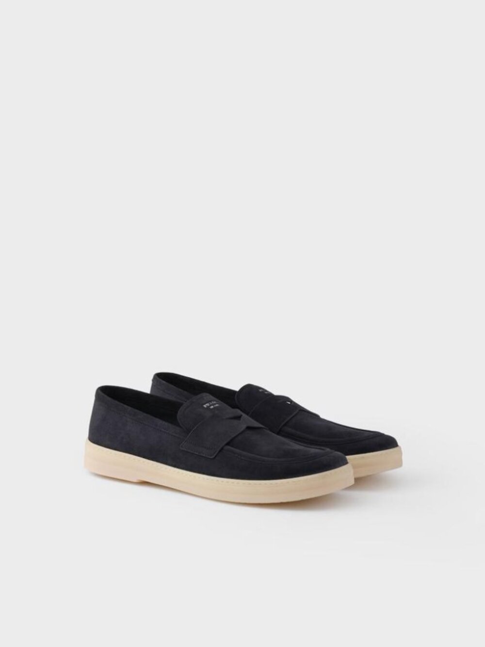 Prada Loafers In Suede Leather UK 11 Men - Picture 3 of 5